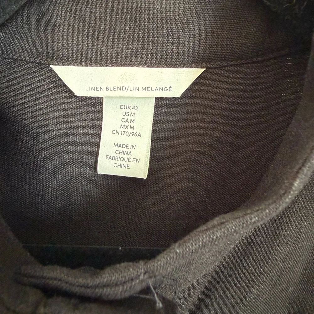 H&M linen blend